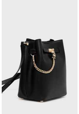MICHAEL Michael Kors Кожена чанта в черно - Pepit.bg