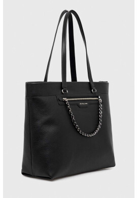 MICHAEL Michael Kors Кожена чанта в черно - Pepit.bg