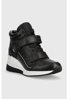 MICHAEL Michael Kors Кожени маратонки Gentry в черно 43F3GYFE2L - Pepit.bg