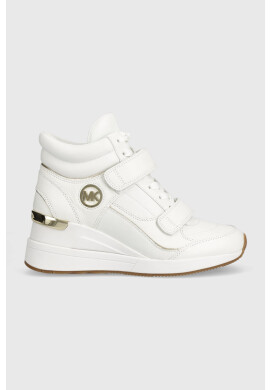 MICHAEL Michael Kors Кожени маратонки Gentry в бяло 43F3GYFE1L - Pepit.bg