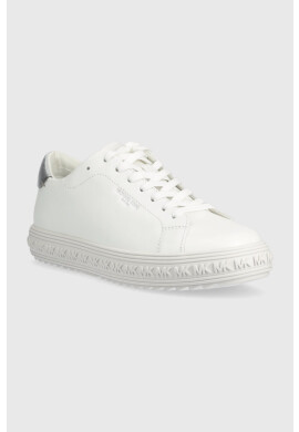 MICHAEL Michael Kors Кожени маратонки Grove в бяло 43F2GVFS7L - Pepit.bg