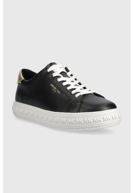 MICHAEL Michael Kors Кожени маратонки Grove в черно 43F2GVFS6L - Pepit.bg
