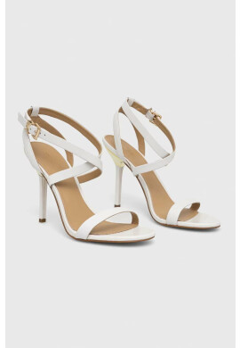 MICHAEL Michael Kors Кожени сандали Asha в бяло 40S3ASHS1L - Pepit.bg
