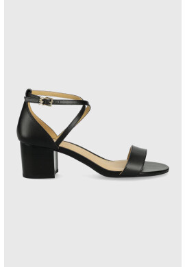 MICHAEL Michael Kors Кожени сандали Serena Flex Sandal в черно - Pepit.bg