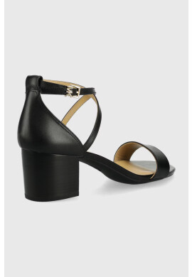 MICHAEL Michael Kors Кожени сандали Serena Flex Sandal в черно - Pepit.bg