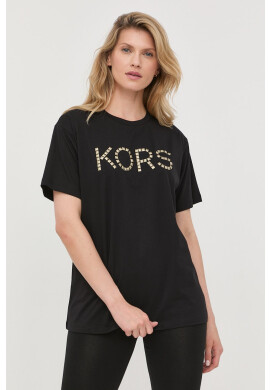 MICHAEL Michael Kors Памучна тениска в бяло - Pepit.bg