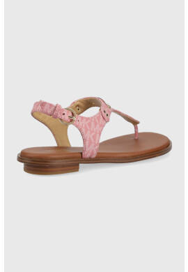 MICHAEL Michael Kors Сандали Michael Kors Mk Plate Thong дамски в розово - Pepit.bg