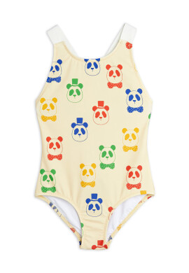 Mini Rodini Детски бански костюм в бежово - Pepit.bg