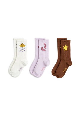 Mini Rodini Детски чорапи (3 чифта) - Pepit.bg