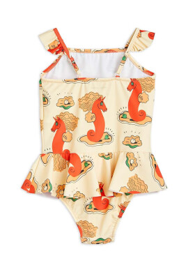 Mini Rodini Детски цял бански в бежово - Pepit.bg