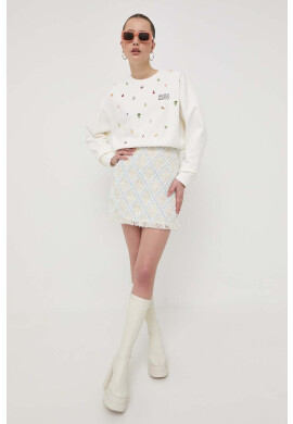 Miss Sixty Суичър в бежово с апликация - Pepit.bg