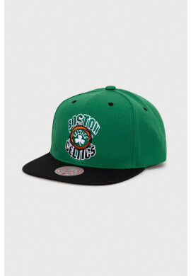 Mitchell&Ness Шапка с козирка Boson Celtics в зелено с апликация - Pepit.bg