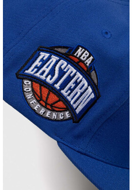Mitchell&Ness Шапка с козирка New York Knicks в синьо с апликация - Pepit.bg