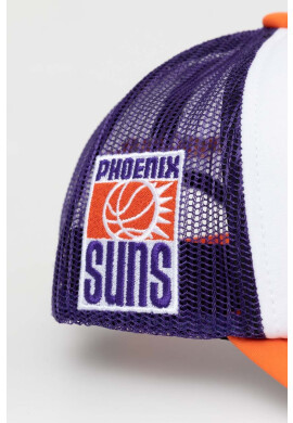 Mitchell&Ness Шапка с козирка Phoenix Suns в бяло с десен - Pepit.bg