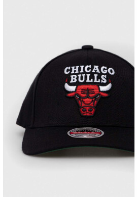 Mitchell&Ness Шапка с козирка с вълна Brooklyn Nets в черно с апликация - Pepit.bg