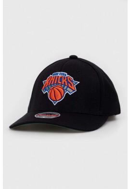 Mitchell&Ness Шапка с козирка с вълна Brooklyn Nets в черно с апликация - Pepit.bg