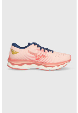 Mizuno Обувки за бягане Wave Sky 6 в оранжево - Pepit.bg