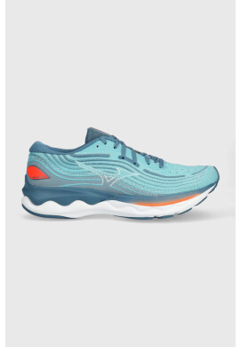 Mizuno Обувки за бягане Wave Skyrise 4 в тюркоазено - Pepit.bg