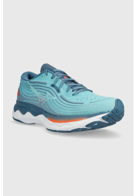 Mizuno Обувки за бягане Wave Skyrise 4 в тюркоазено - Pepit.bg
