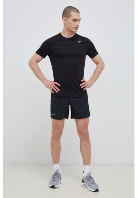 Mizuno Тениска за бягане Impulse в черно с изчистен дизайн - Pepit.bg