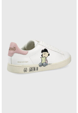 MOA Concept Обувки Snoopy And Lucy Gallery в бяло - Pepit.bg