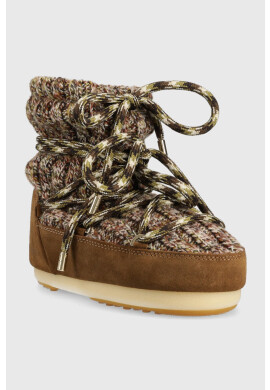 Moon Boot Апрески Light Low Wool в кафяво - Pepit.bg