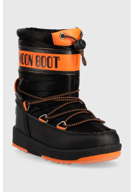 Moon Boot Детски апрески в черно - Pepit.bg