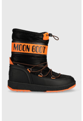 Moon Boot Детски апрески Jr Boy Sport в черно - Pepit.bg