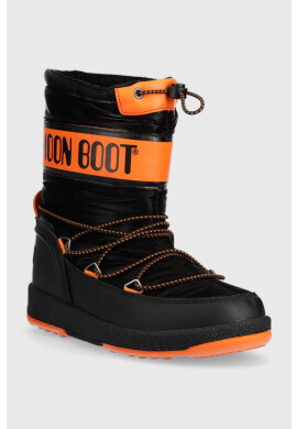 Moon Boot Детски апрески Jr Boy Sport в черно - Pepit.bg