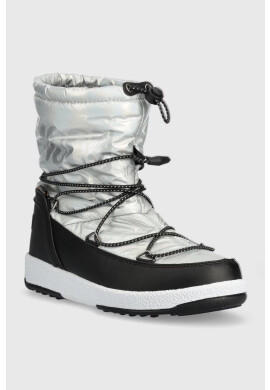 Moon Boot Детски апрески JR Girl Boot Met в сребристо - Pepit.bg