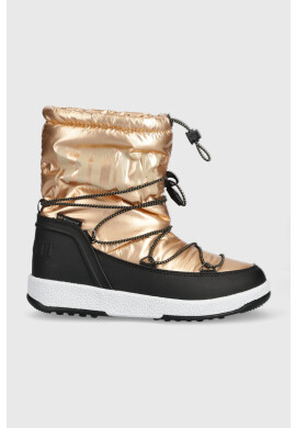 Moon Boot Детски апрески JR Girl Boot Met в златисто - Pepit.bg