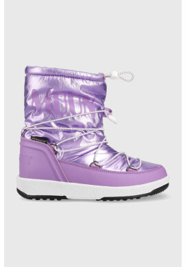 Moon Boot Детски апрески JR Girl Boot Met в лилаво - Pepit.bg
