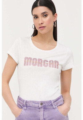 Morgan Тениска в бяло - Pepit.bg