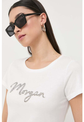 Morgan Тениска в бяло - Pepit.bg