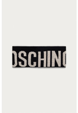 Moschino Лента за глава в черно - Pepit.bg
