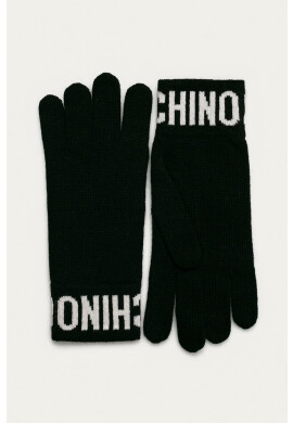 Moschino Ръкавици дамски в черно - Pepit.bg