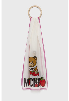 Moschino Шал с коприна - Pepit.bg