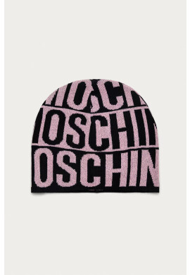 Moschino Шапка в розово от вълна - Pepit.bg