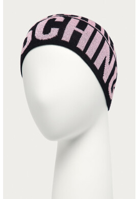 Moschino Шапка в розово от вълна - Pepit.bg