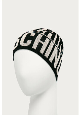 Moschino Шапка в черно от вълна - Pepit.bg