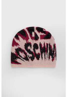 Moschino Шапка в розово с фина плетка - Pepit.bg