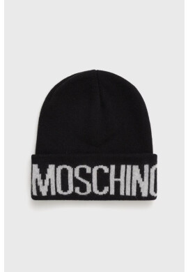 Moschino Шапка с кашмир в черно - Pepit.bg