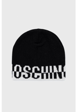 Moschino Шапка с вълна в черно - Pepit.bg
