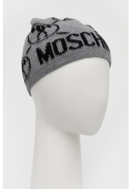 Moschino Шапка с вълна в сиво - Pepit.bg