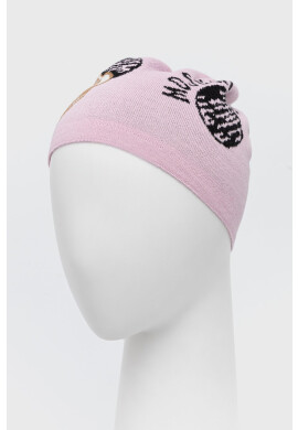Moschino Шапка с вълна в розово - Pepit.bg