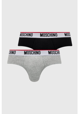 Moschino Underwear Слипове мъжки в сиво - Pepit.bg