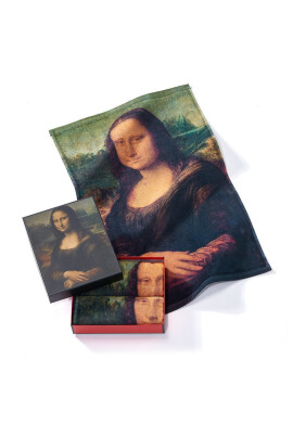 MuseArta Кърпа Leonardo da Vinci Mona Lisa (2 броя) - Pepit.bg