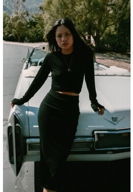 Muuv. Пола MUUV Ribbed High Waist - Pepit.bg