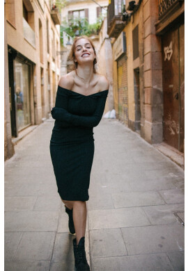 Muuv. Рокля MUUV Off Shoulder - Pepit.bg