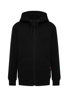 Muuv. Памучен суичър MUUV Smooth Cotton дамски в черно с изчистен дизайн - Pepit.bg